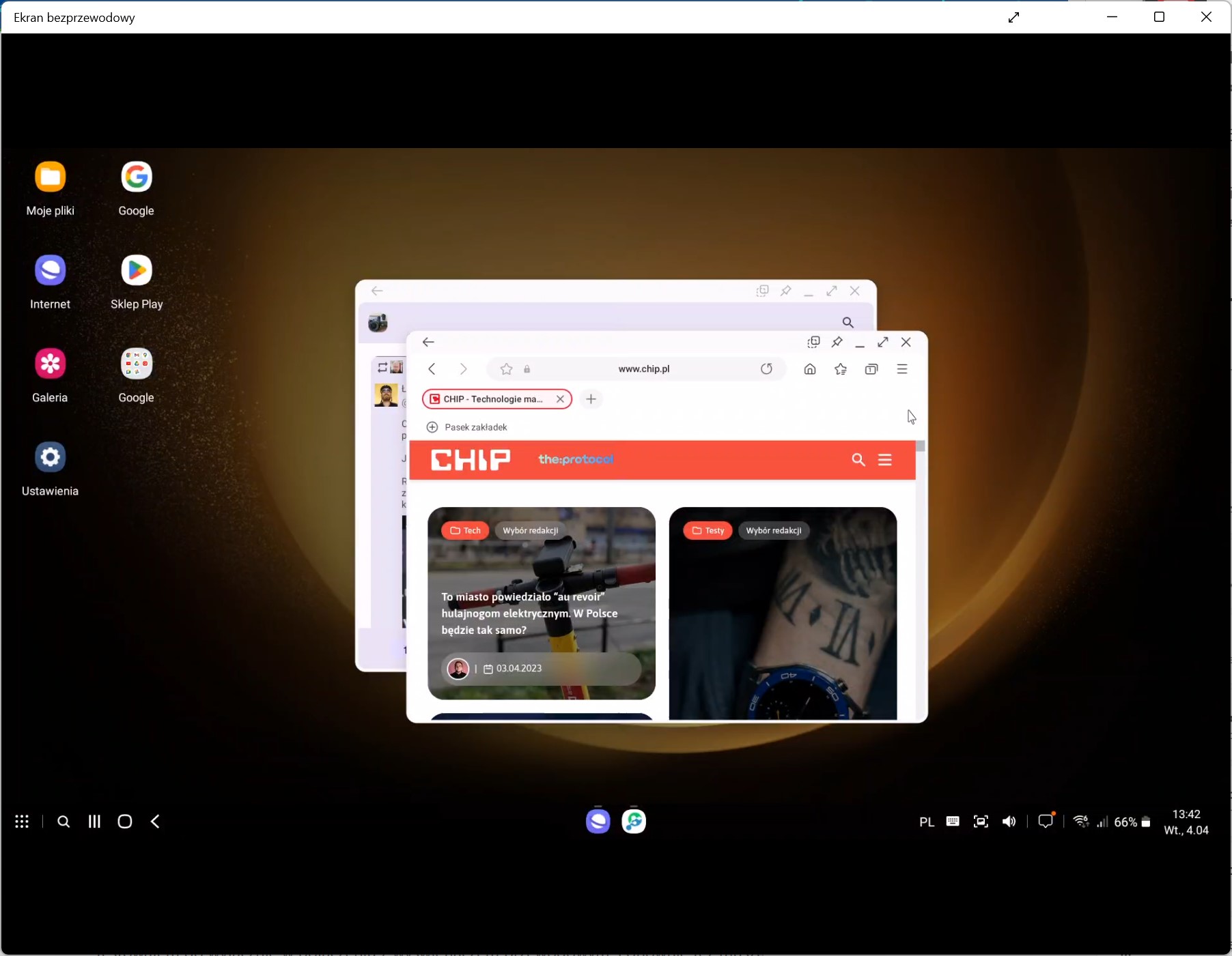 Samsung Galaxy S23+ DeX