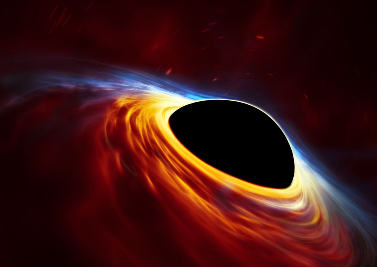 Teleskop większy od Ziemi uwiecznił pocisk wystrzelony przez czarną dziurę. Oto efekt końcowy