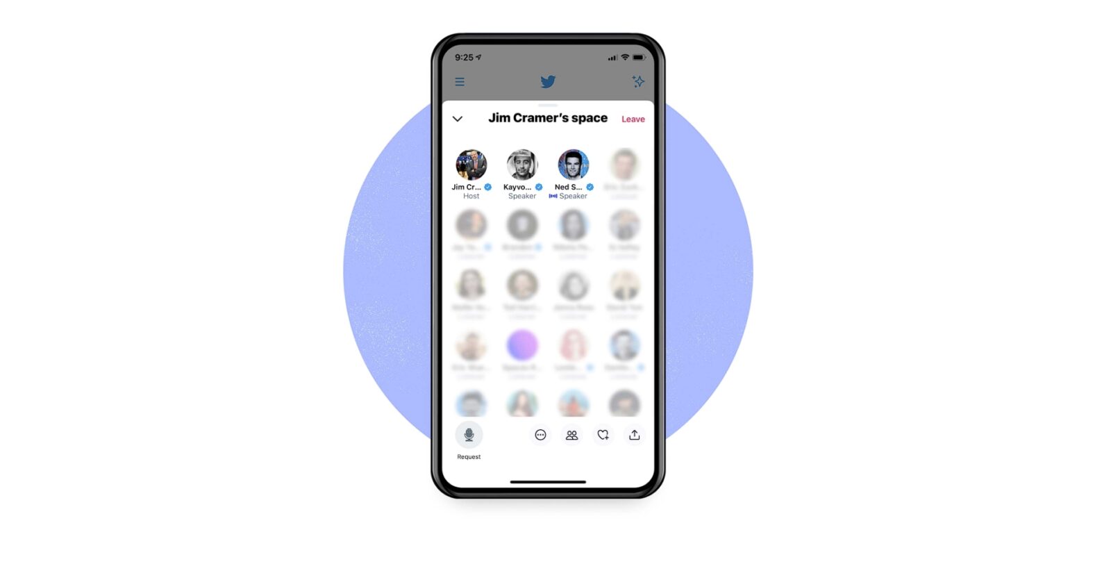 Twitter Spaces - pokoje audio