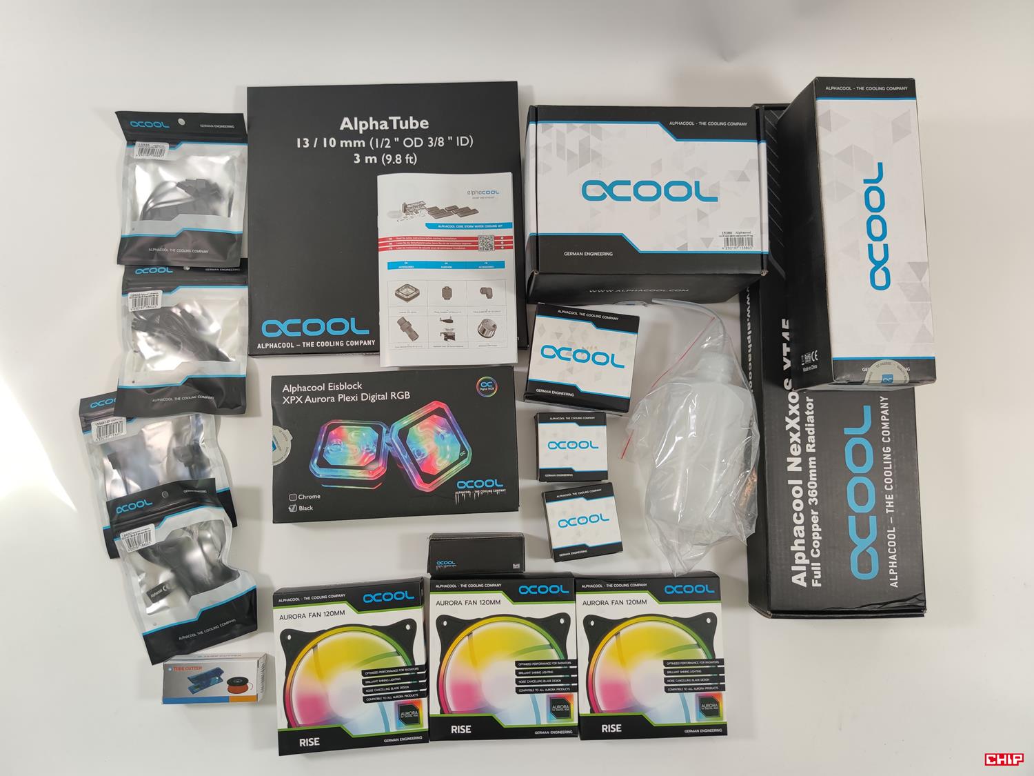 test Alphacool Core Storm 360 mm XT45, recenzja Alphacool Core Storm 360 mm XT45, opinia Alphacool Core Storm 360 mm XT45