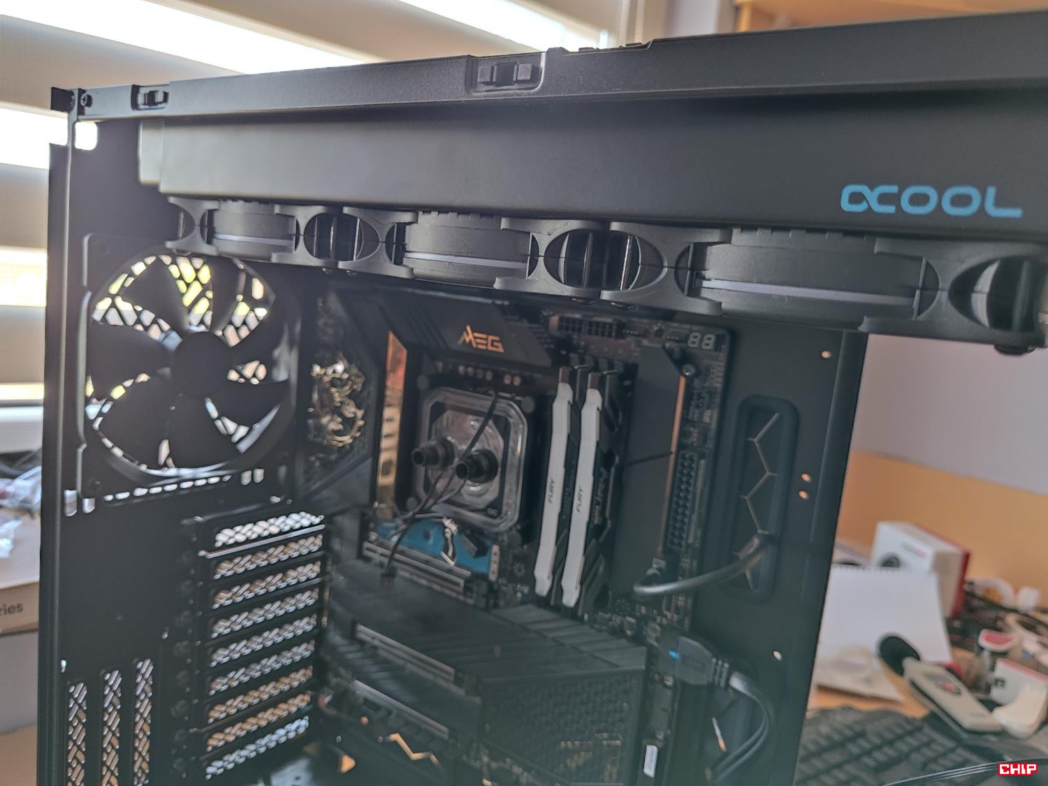 test Alphacool Core Storm 360 mm XT45, recenzja Alphacool Core Storm 360 mm XT45, opinia Alphacool Core Storm 360 mm XT45