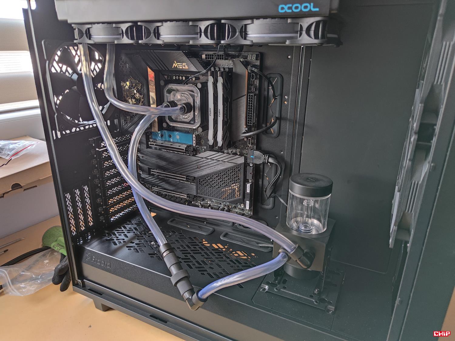 test Alphacool Core Storm 360 mm XT45, recenzja Alphacool Core Storm 360 mm XT45, opinia Alphacool Core Storm 360 mm XT45