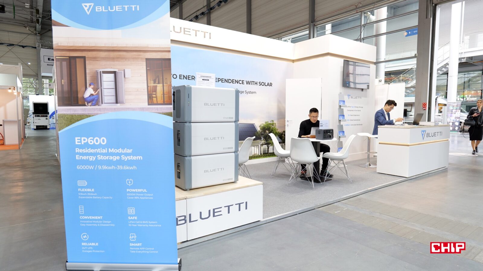 Bluetti - stoisko na targach Greenpower