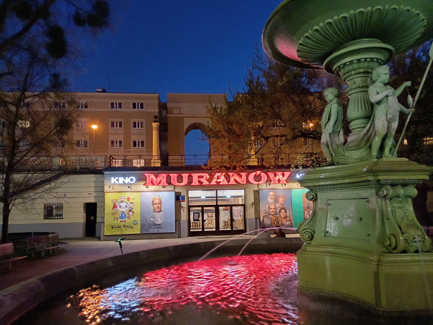 Samsung Galaxy A34 5G - zdjęcie w trybie nocnym, obiektyw główny