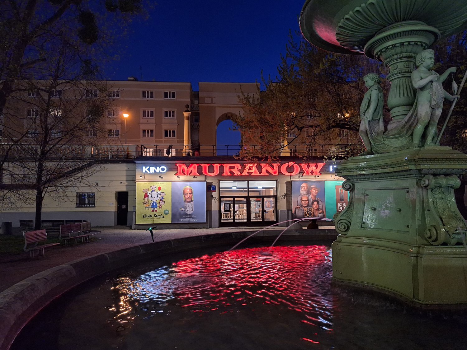 Samsung Galaxy A54 5G - zdjęcie w trybie nocnym, obiektyw główny