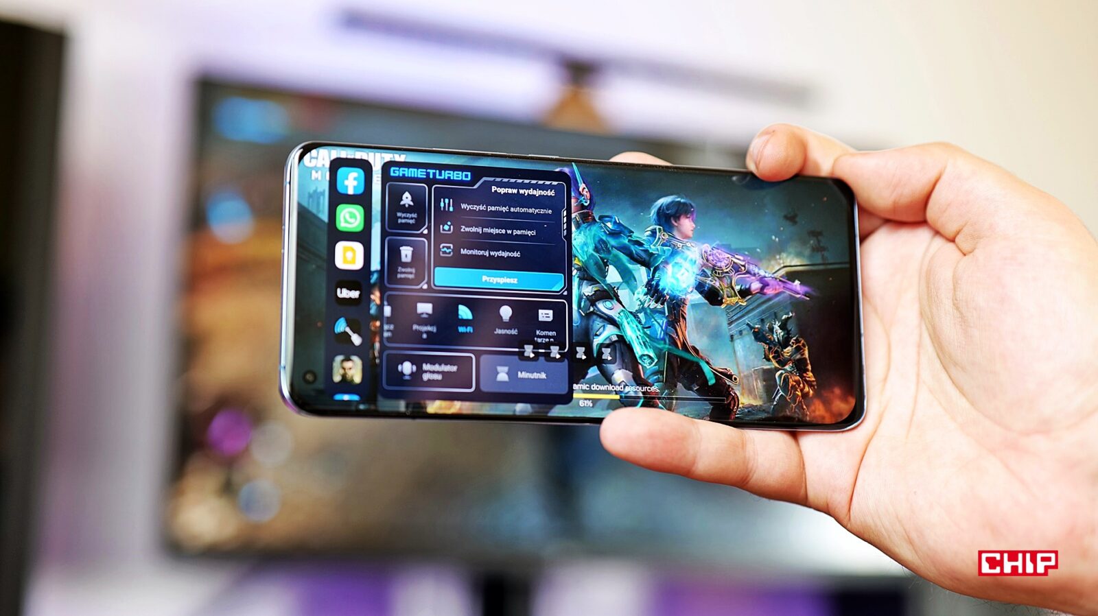 Xiaomi Mi 11 - narzędzie Game Turbo