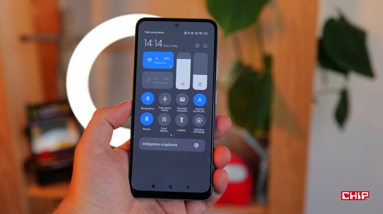 Panel przełączników w MIUI 14