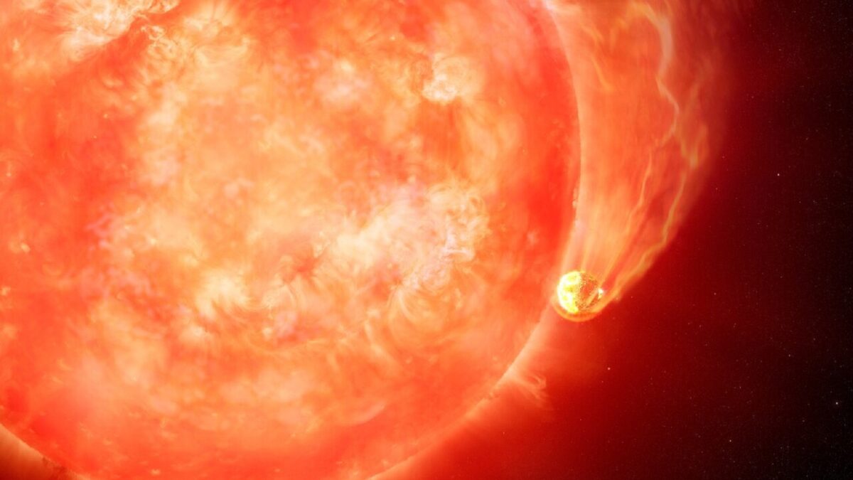 Gwiazda pożarła swoją planetę. Podobny los czeka Ziemię?