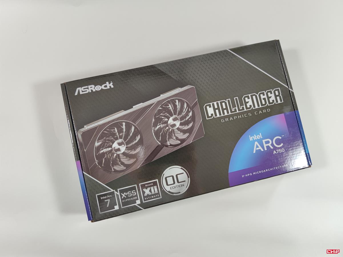 test ASRock Arc A750 Challenger D OC, recenzja ASRock Arc A750 Challenger D OC, opinia ASRock Arc A750 Challenger D OC