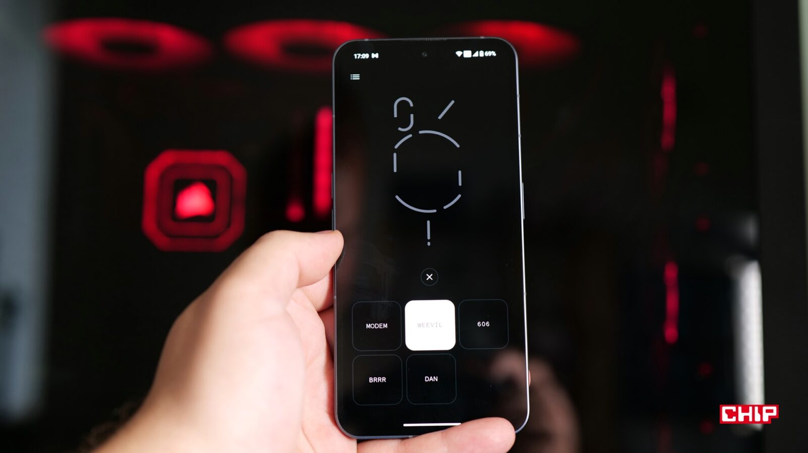 Aplikacja Kompozytor w Nothing Phone (2) - zestawy dźwięków