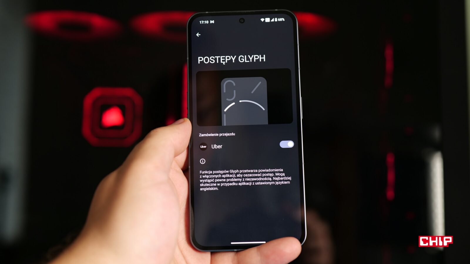 Postępy Glyph - rozwiązanie dla zewnętrznych aplikacji