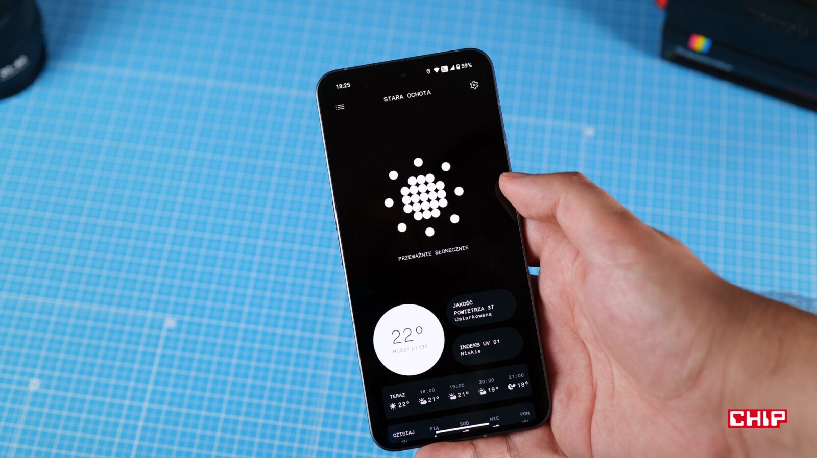 Autorska aplikacja pogody