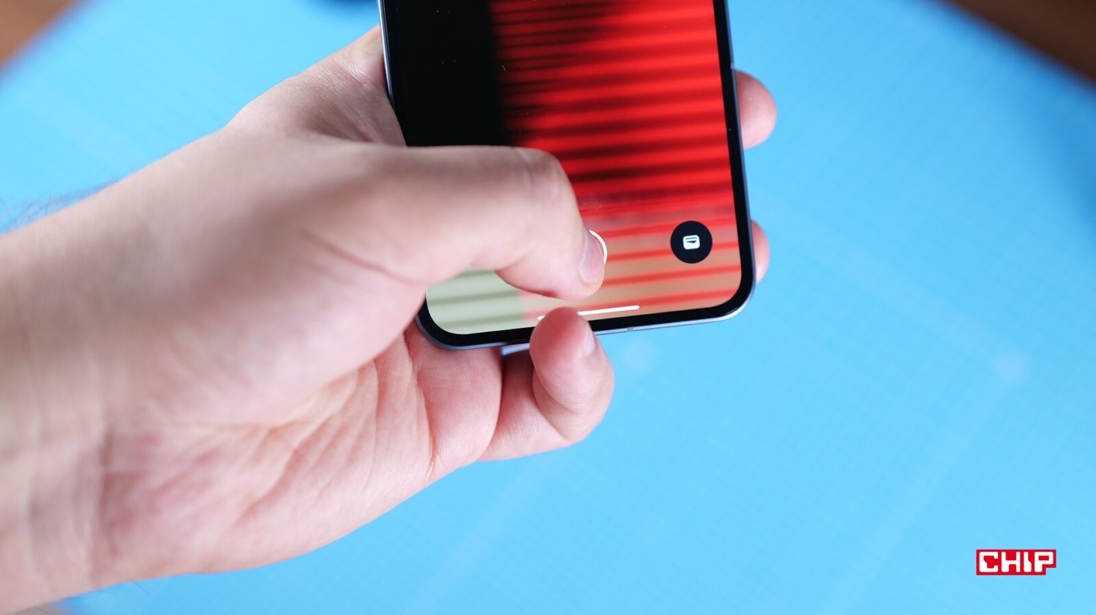 Czytnik linii papilarnych w Nothing Phone (2)