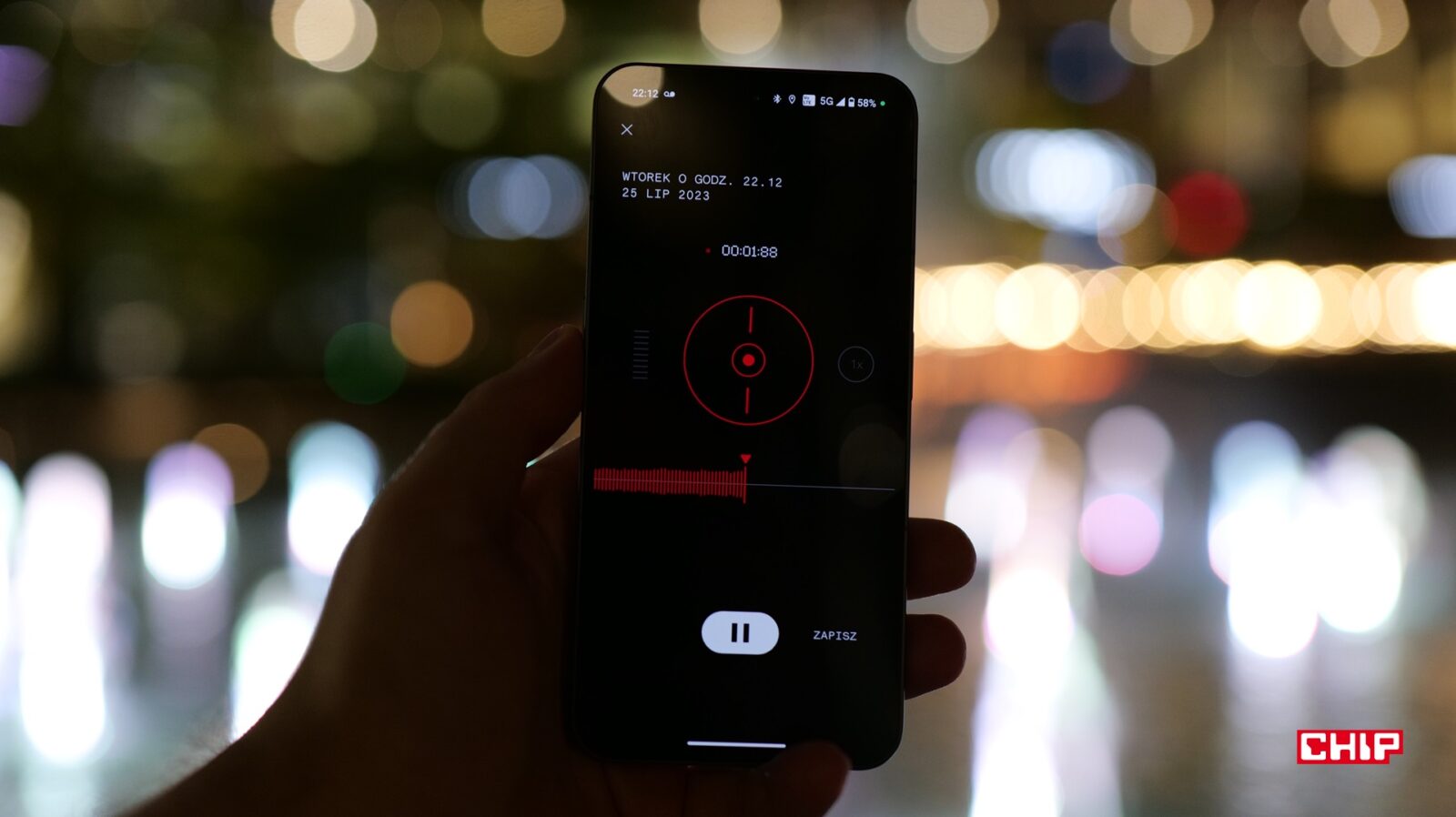 Autorska aplikacja dyktafonu