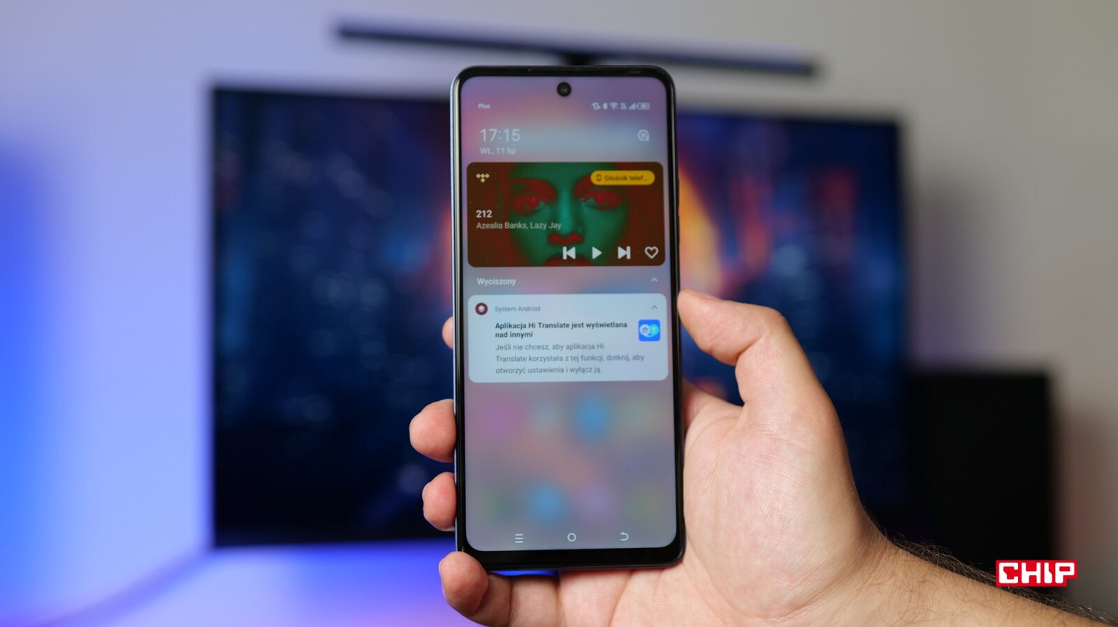 Panel z powiadomieniami