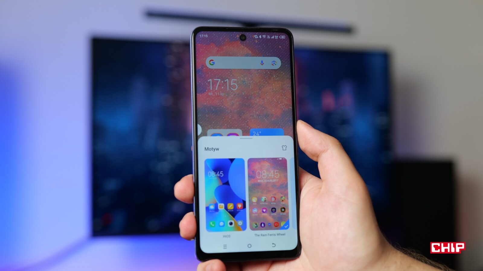 Wybór motywów w Tecno Spark 10 Pro