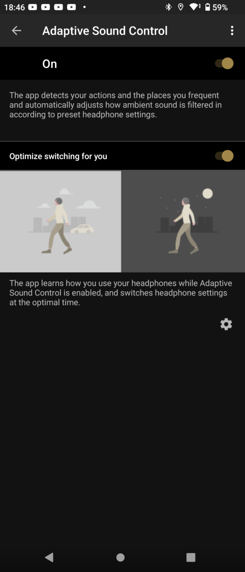 Adaptive Sound Control