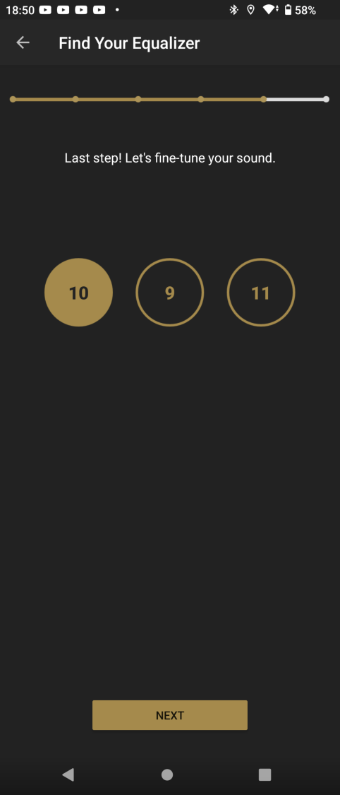 Find Your Equalizer - etap trzeci