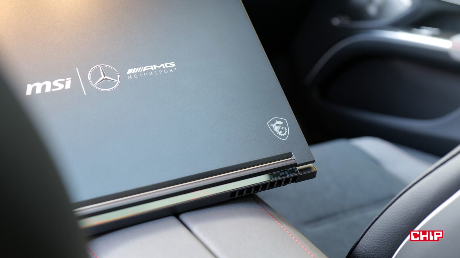 Logo MSI i Mercedes-AMG Motorsport