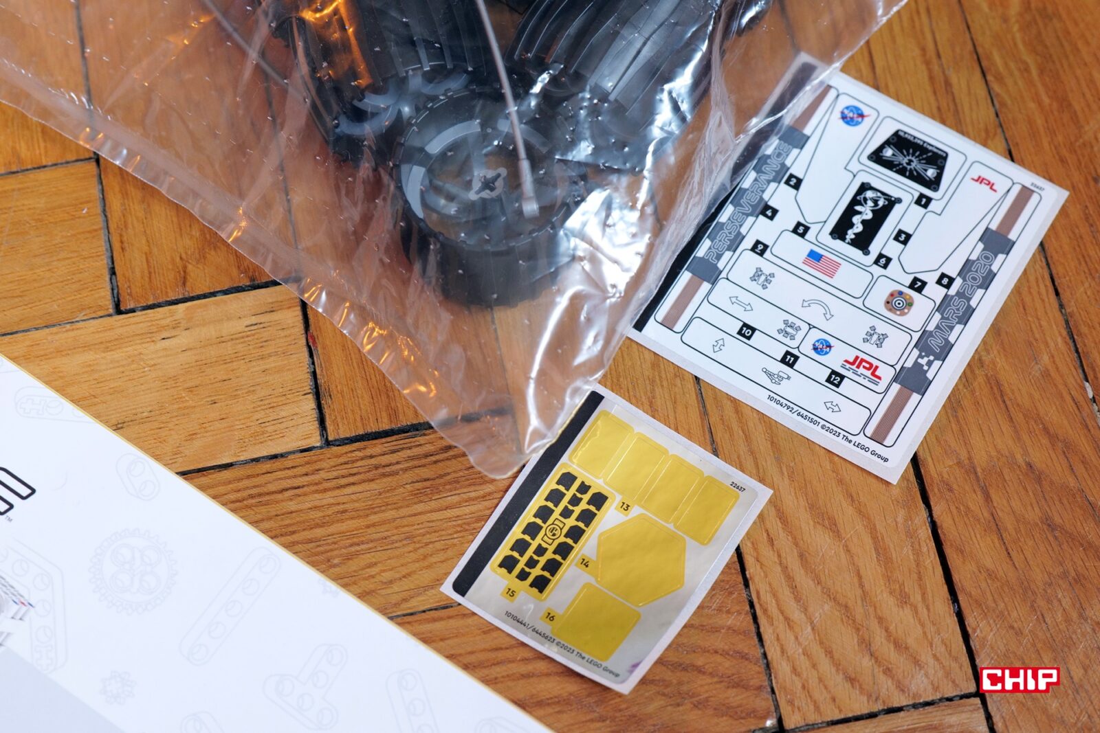 Naklejki LEGO Technic Perseverance