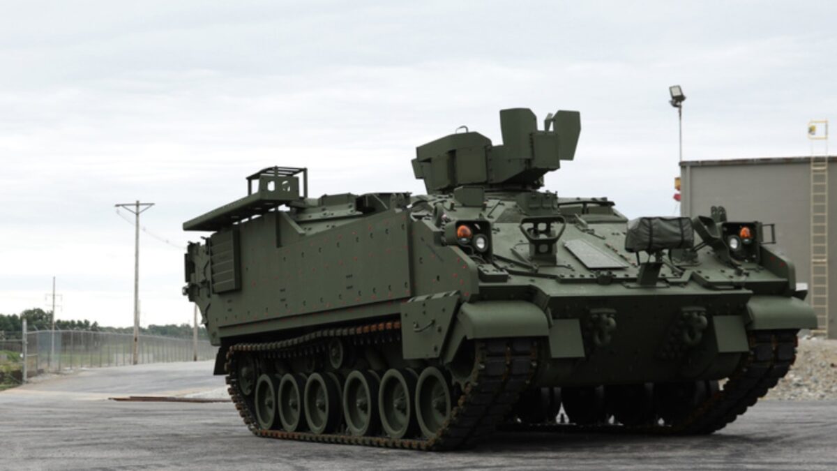 To nie czołg z małą lufą. Armia USA dostała nowoczesną artylerię na AMPV