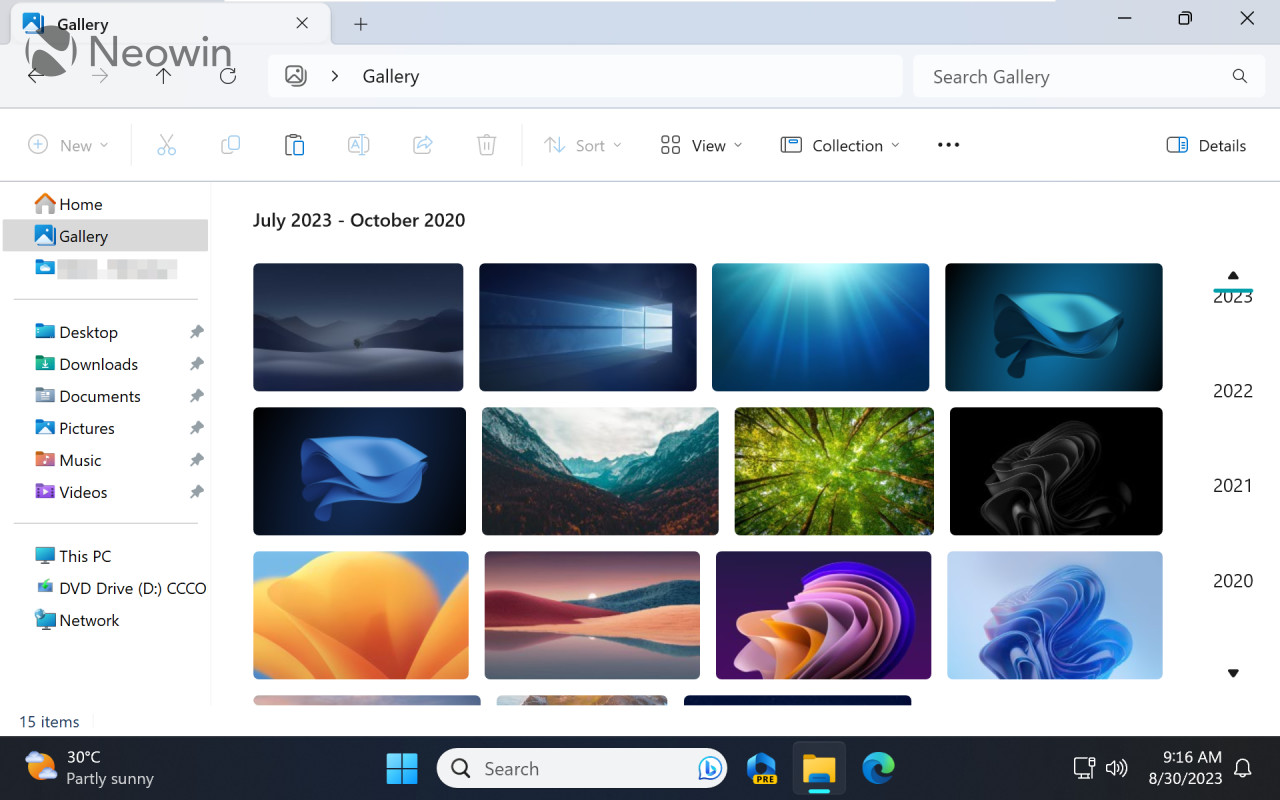Galeria Windows 11