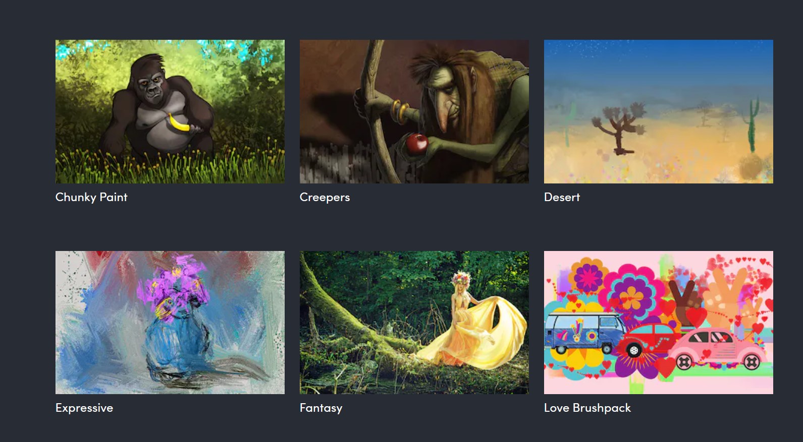 Humble Bundle Brushes