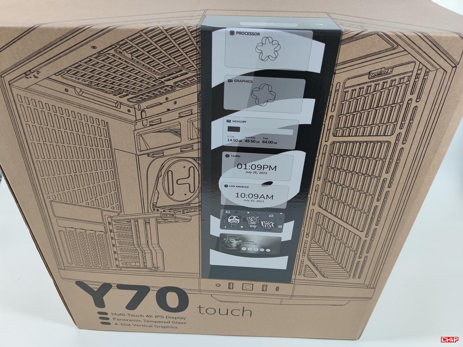 test Hyte Y70 Touch, recenzja Hyte Y70 Touch, opinia Hyte Y70 Touch