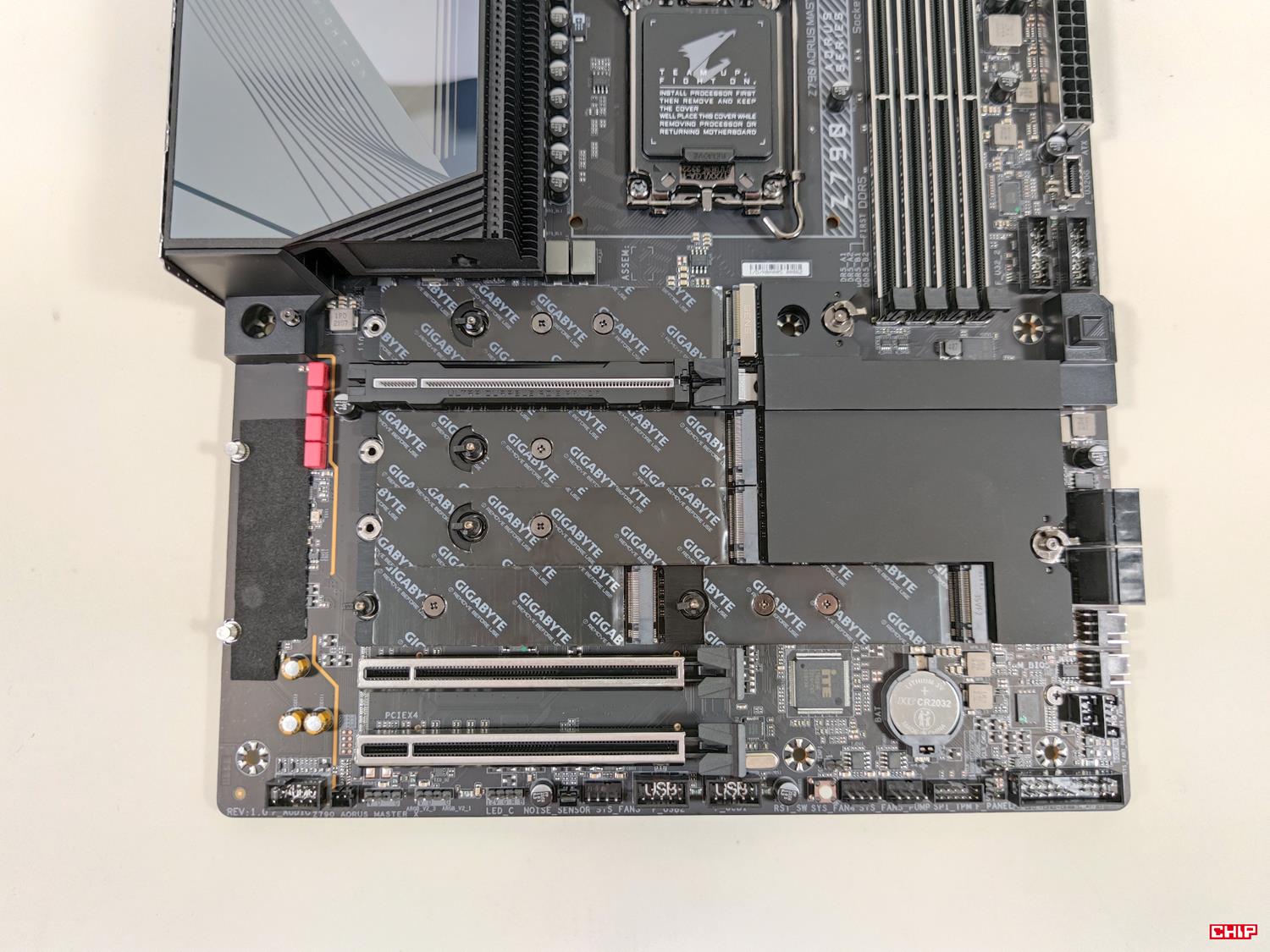 test Z790 Aorus Master X, recenzja Z790 Aorus Master X, opinia Z790 Aorus Master X