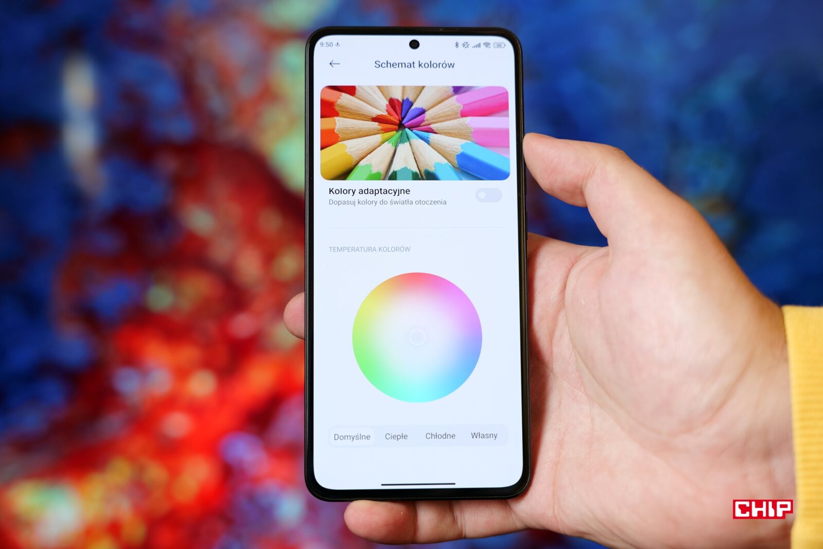 Schemat kolorów w Xiaomi 13T