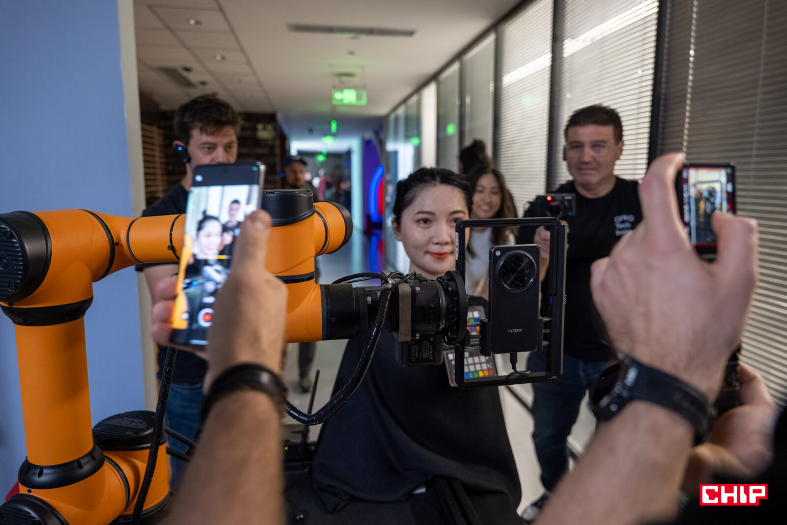 Realistyczna twarz do testowania zdjęć selfie