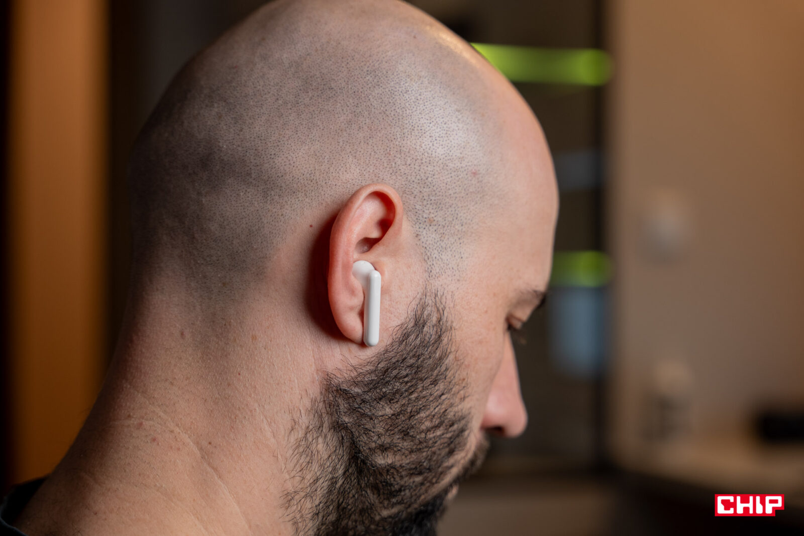 OPPO Enco Air3i w uchu Arkadiusza