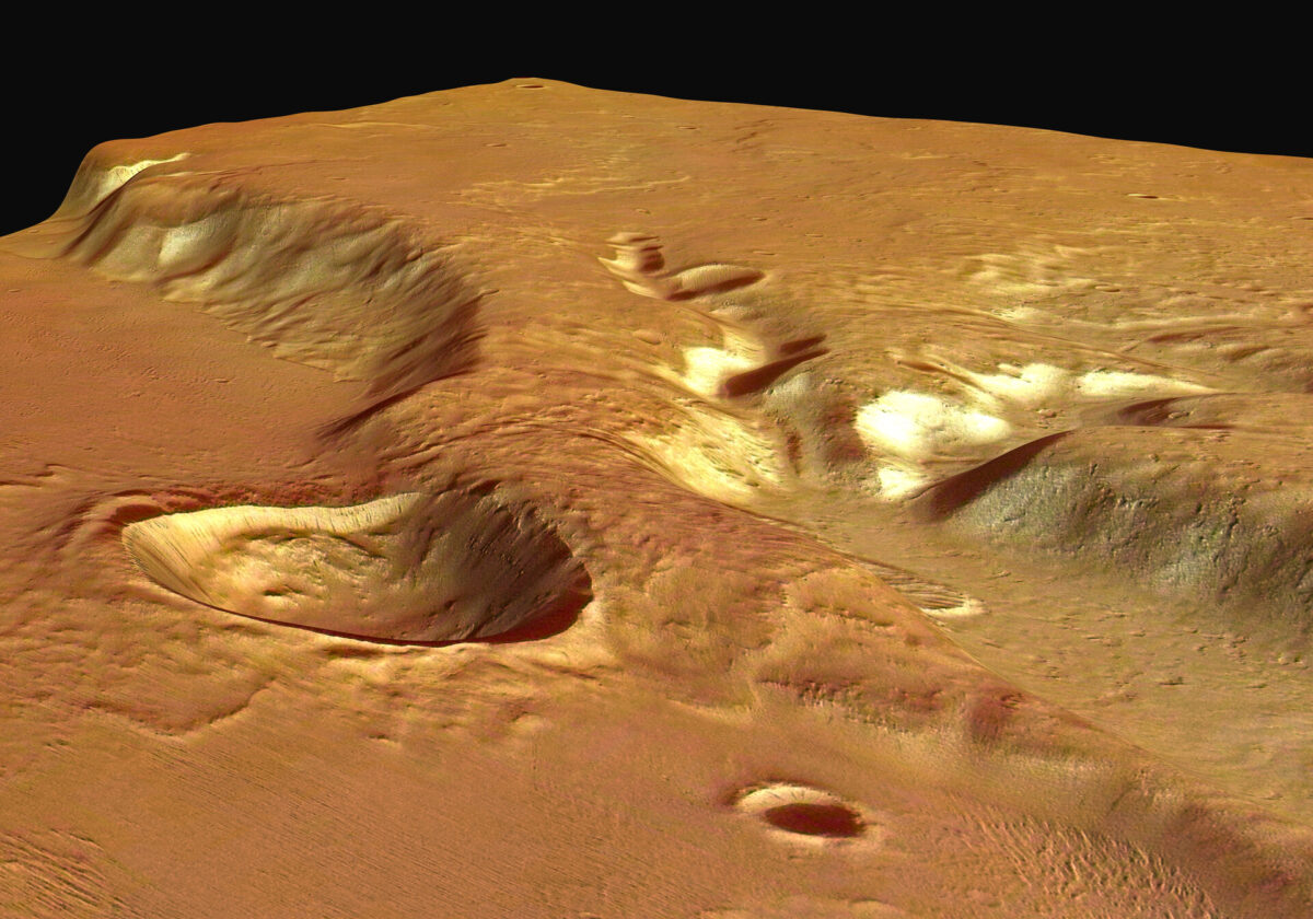 Gigantyczny obiekt ukryty pod powierzchnią Marsa. Niebywałe odkrycie całkowicie zmienia postrzeganie Czerwonej Planety