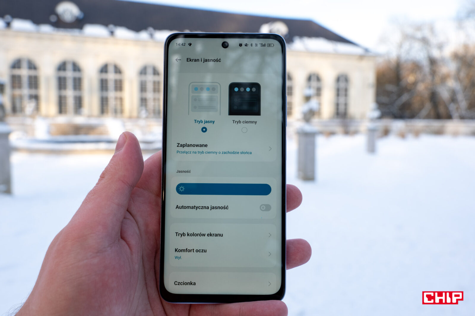 Ustawienia ekranu w Oppo A79 5G