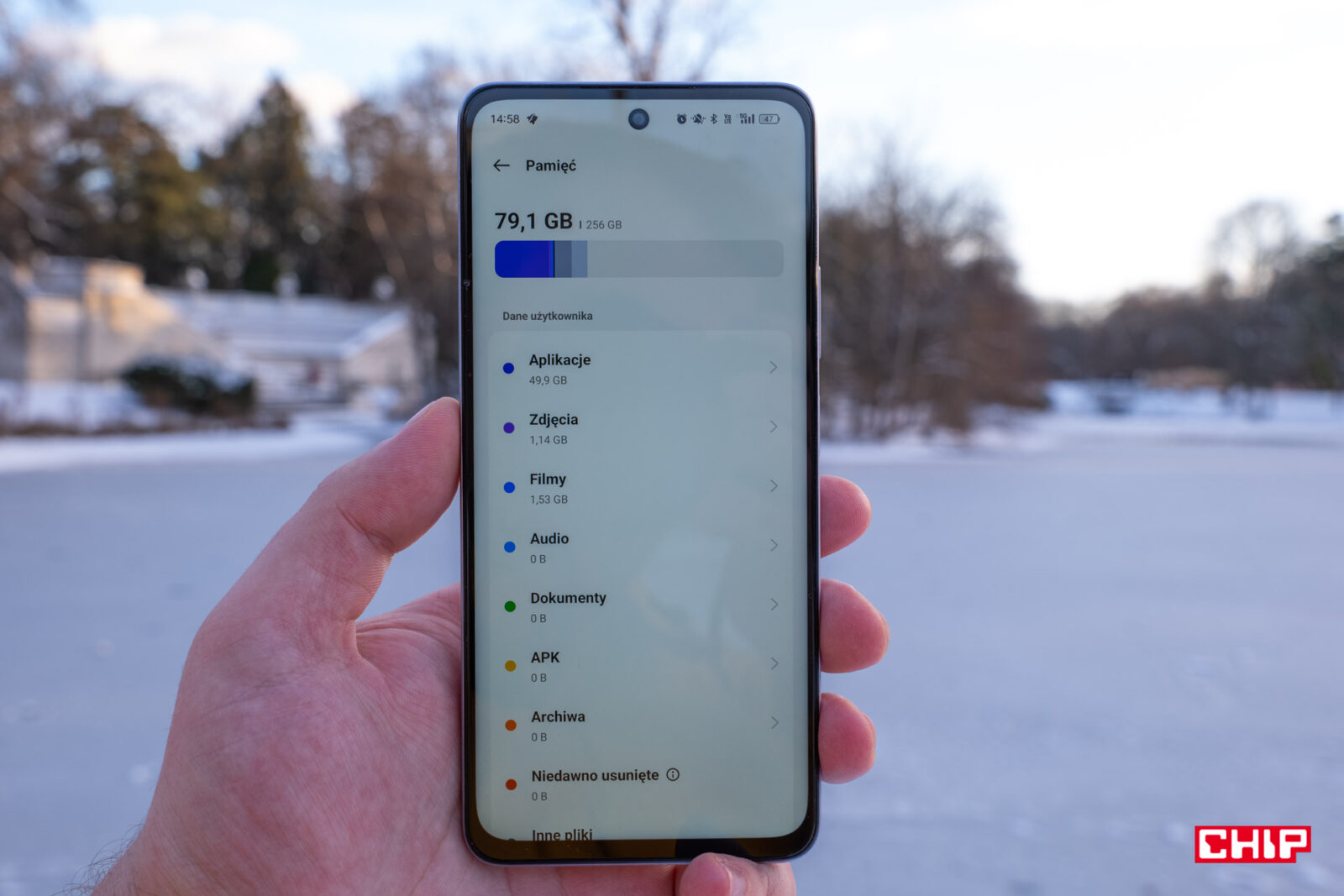 Pamięć w Oppo A79 5G