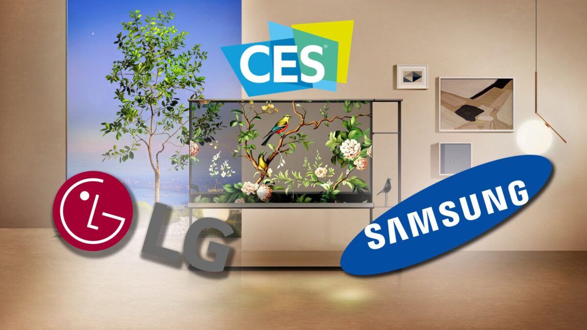 Koreański konflikt telewizorowy. Samsung na CES 2024 pokazuje transparentny Micro LED, a LG pokazuje OLED Signature T