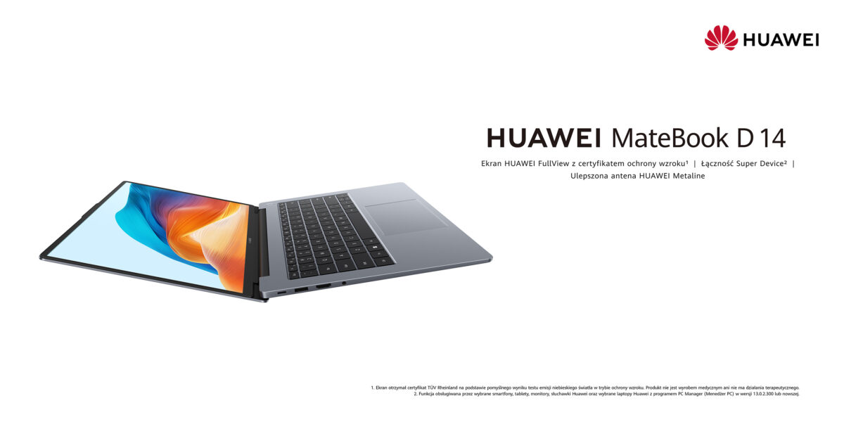 Huawei MateBook D 14 2024 – premiera i od razu promocja