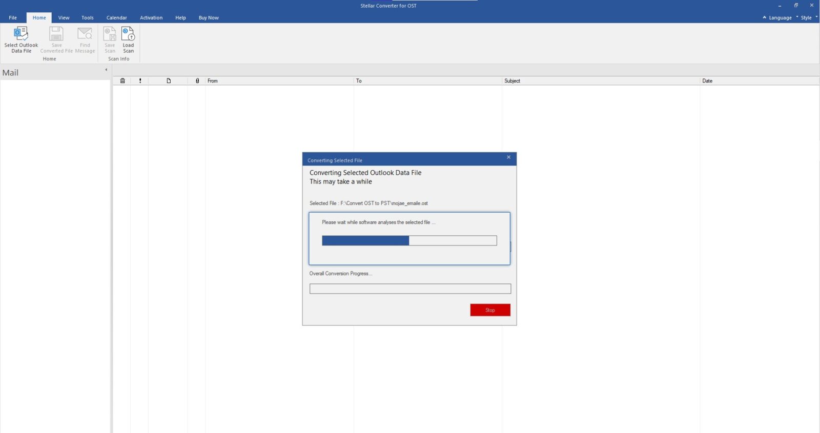 Stellar Convert OST to PST
