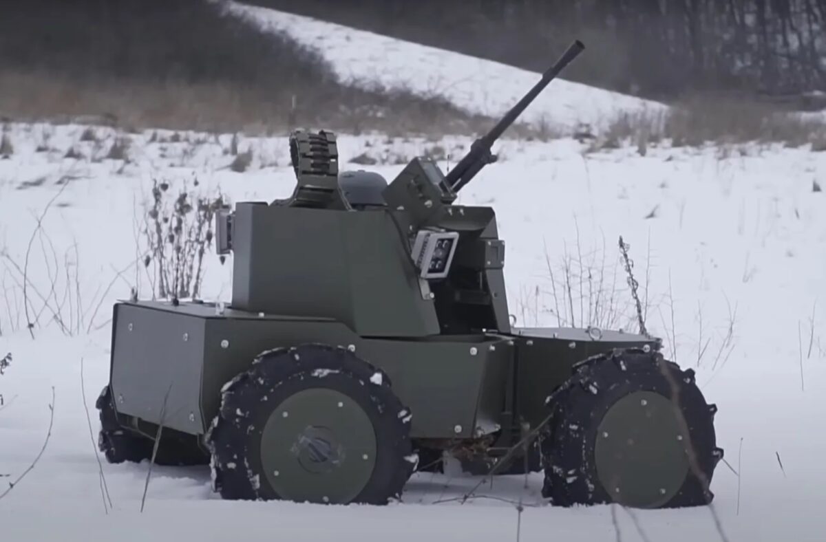 Ukraina pokazała naziemnego robota. Ten zminiaturyzowany czołg będzie postrachem wrogów