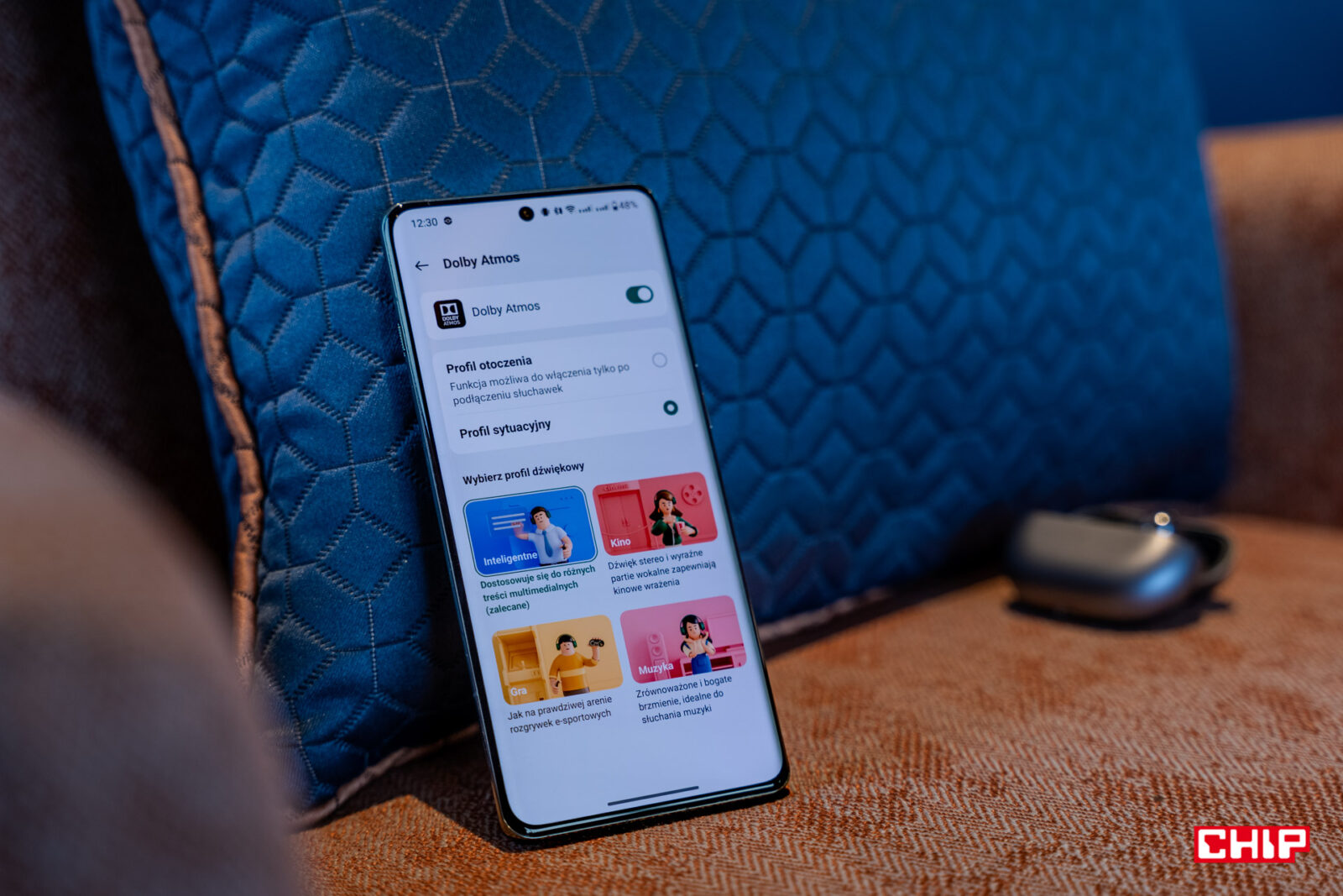 OnePlus 12 - Ustawienia Dolby Atmos