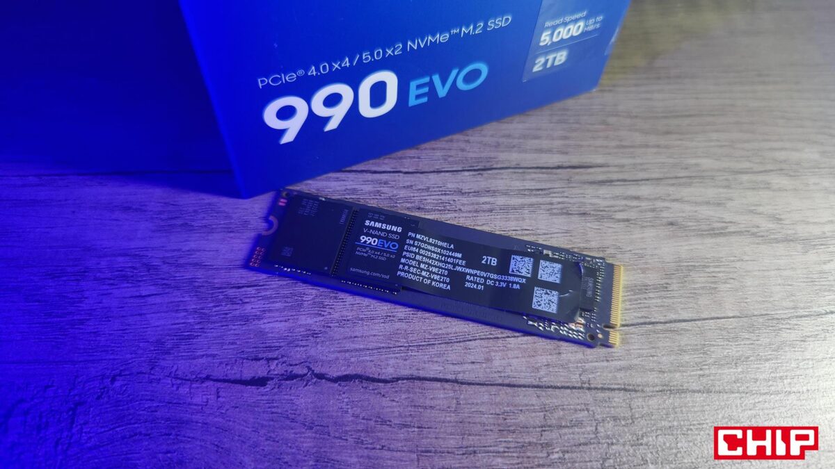 Test Samsung 990 EVO 2 TB, czyli hybryda na PCIe 5.0×2 i PCIe 4.0×4