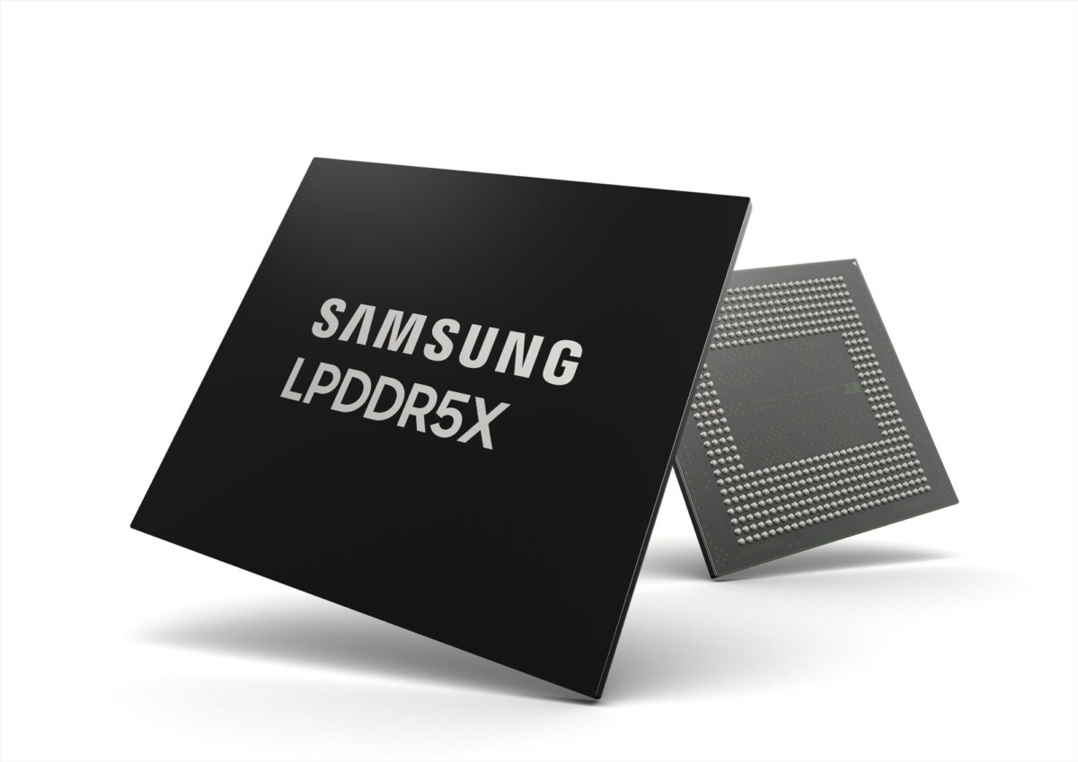 Samsung wprowadza najszybszą pamięć LPDDR5X DRAM na rynku