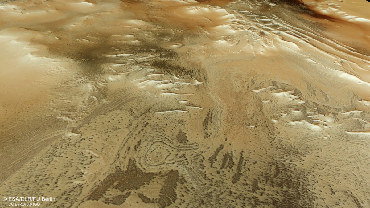 Miasto Inków na Marsie. Zdjęcia satelitarne ukazują zagadkowe struktury i pająki