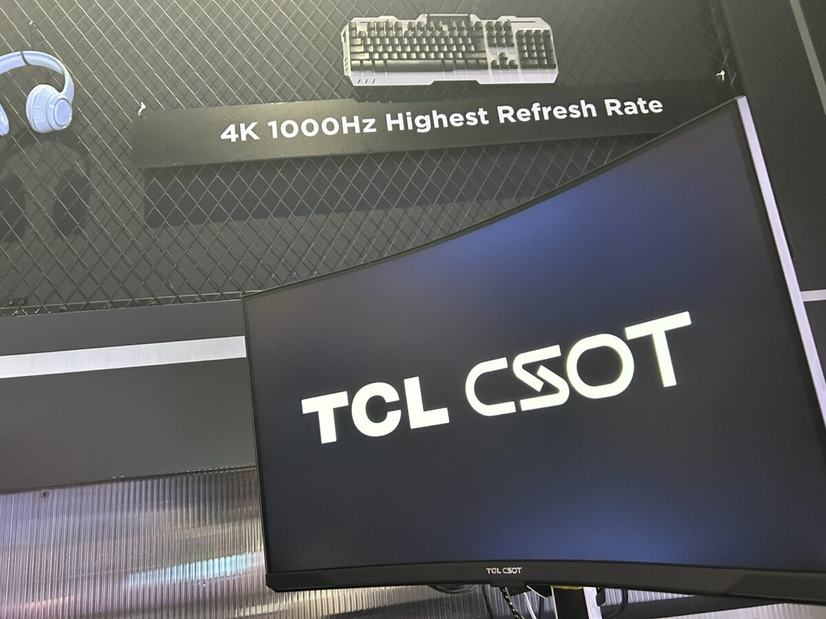 Odświeżanie 240 Hz to za mało. TCL proponuje monitor 4K z odświeżaniem 1000 Hz