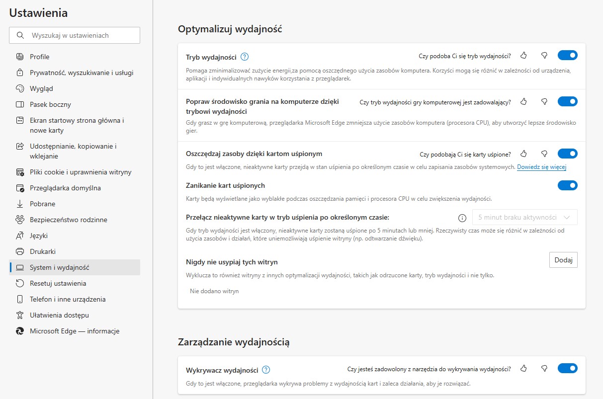 Edge - optymalizacja zasobów