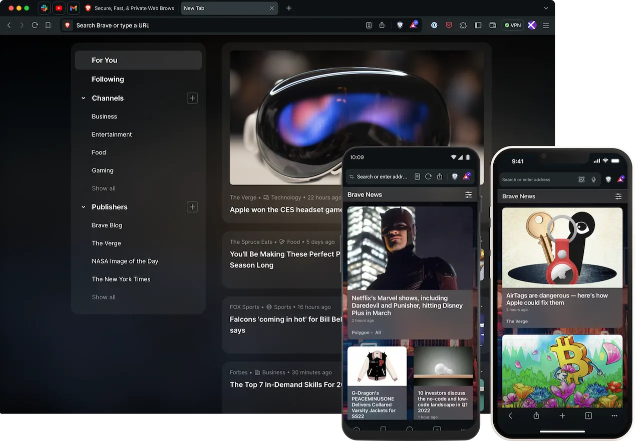 Brave - alternatywa dla Chrome