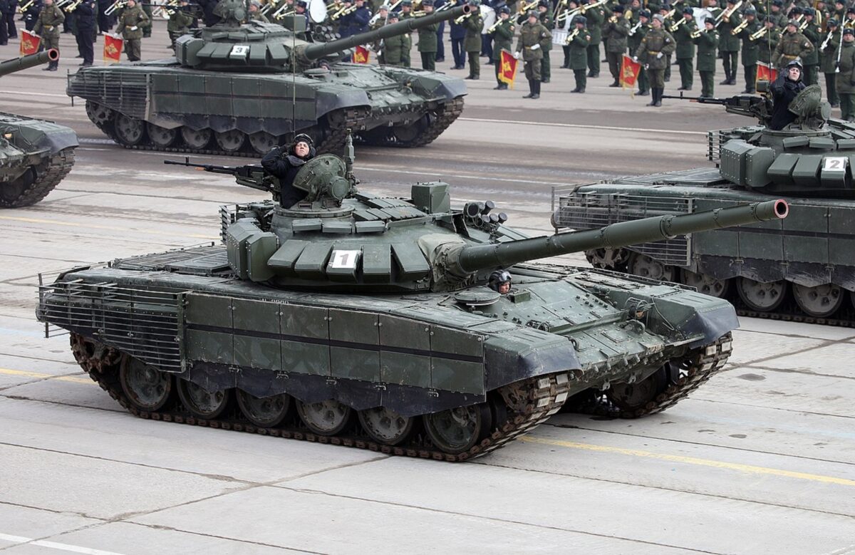 T-72B3M z nowym systemem obronnym. Rosja modernizuje flotę pancerną