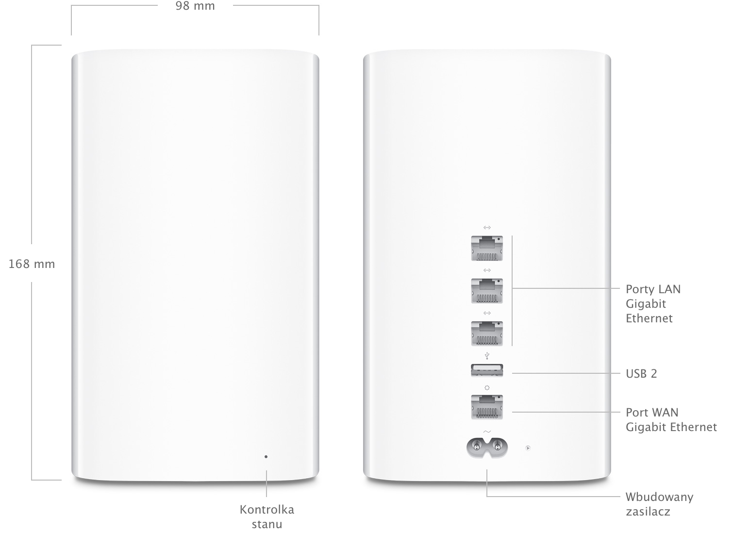 Apple AirPort Extreme router