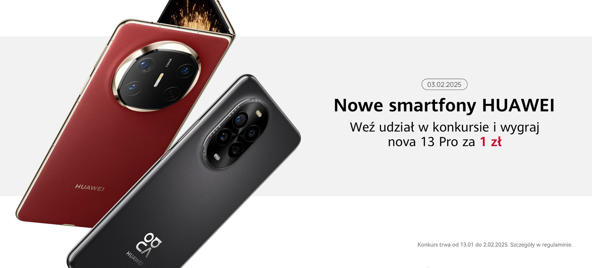 Tylko 5 zdań może Cię dzielić od wygrania nowego smartfona lub słuchawek Huawei