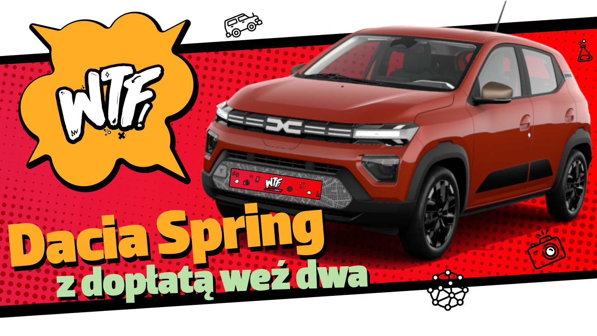 Dacia Spring – Cybertruck i G-Klasa w małej formie